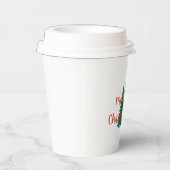 Gobelets En Papier Joyeuse Coupe de Noël jetable (Droite)