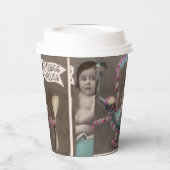 Gobelets En Papier Joyeuse Paques (Gauche)