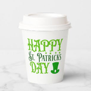 Gobelets En Papier Joyeuse Saint-Patrick