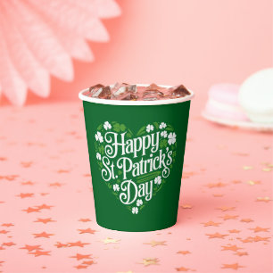 Gobelets En Papier Joyeuse Saint-Patrick
