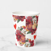 Gobelets En Papier Joyeuse Saint-Valentin (Droite)