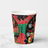 Gobelets En Papier Joyeuses coupes JunetDix 8oz (Droite)
