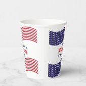 Gobelets En Papier Joyeuses serviettes commémoratives (Droite)