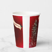 Gobelets En Papier Joyeuses tasses de papier de Noël (Droite)