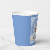 Gobelets En Papier Joyeuses tasses en papier de Noël (Droite)