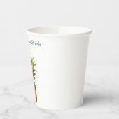 Gobelets En Papier Joyeux ananas tropical (Gauche)