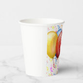 Gobelets En Papier Joyeux Anniversaire C'est l'heure de faire la fête (Droite)