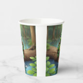 Gobelets En Papier Joyeux anniversaire de la tortue (Gauche)