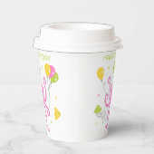 Gobelets En Papier Joyeux anniversaire de poulpe (Droite)