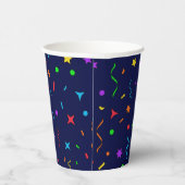 Gobelets En Papier Joyeux anniversaire personnalisé - tasses en papie (Droite)
