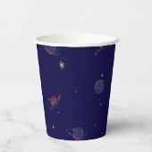 Gobelets En Papier Joyeux Anniversaire Tasse Fête Spatiale | Thème As (Verso)