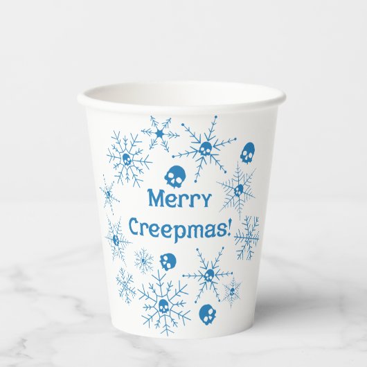 Gobelets En Papier Joyeux Creepmas ! (Recto)