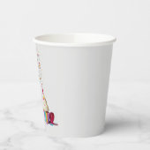 Gobelets En Papier Joyeux Cupcake d'anniversaire (Gauche)