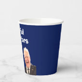 Gobelets En Papier Joyeux guerriers Harris et Walz (Gauche)