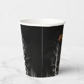 Gobelets En Papier Joyeux Halloween Dark Woods Party (Droite)