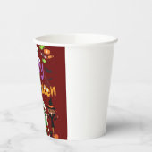 Gobelets En Papier Joyeux Halloween Enfants mignonnes et Éffrayants (Gauche)