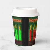 Gobelets En Papier Joyeux Kwanzaa (Droite)