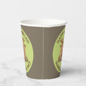 Gobelets En Papier Joyeux meerkats personnalisées dessin d'anniversai (Droite)