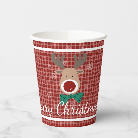 Gobelets En Papier Joyeux Noël ! (Gauche)