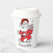 Gobelets En Papier Joyeux Noël (Recto)