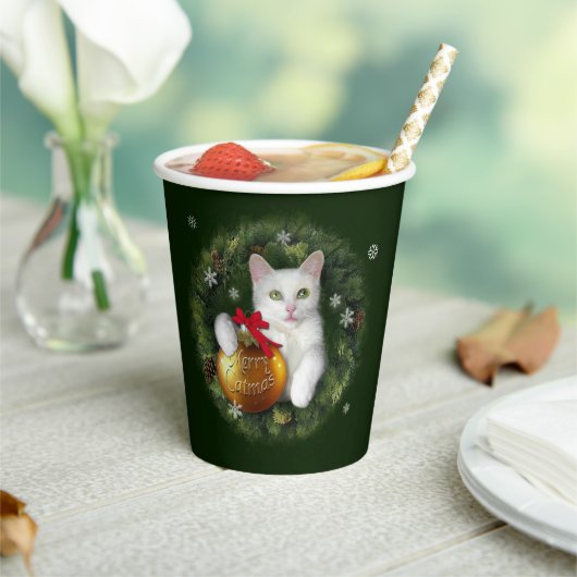 Gobelets En Papier Joyeux Noël (Insitu)