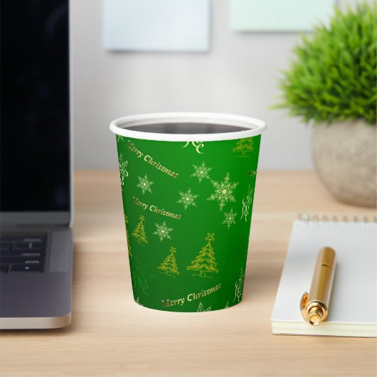 Gobelets En Papier joyeux noël  (Insitu)