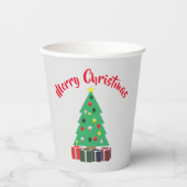 Gobelets En Papier Joyeux Noël (Recto)