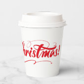 Gobelets En Papier Joyeux Noël (Verso)