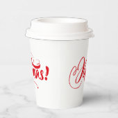 Gobelets En Papier Joyeux Noël (Droite)