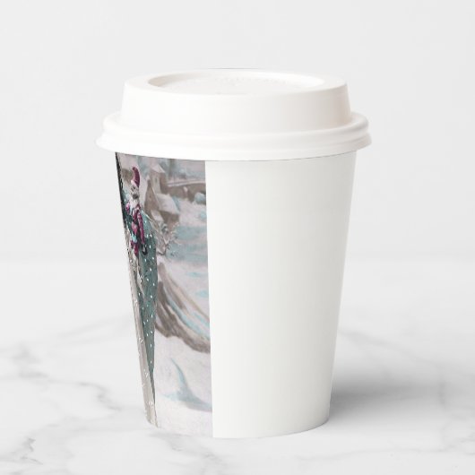 Gobelets En Papier Joyeux Noel (Gauche)