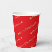 GOBELETS EN PAPIER JOYEUX NOËL (Verso)
