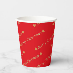 GOBELETS EN PAPIER JOYEUX NOËL