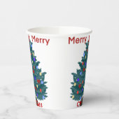 Gobelets En Papier Joyeux Noël (Gauche)