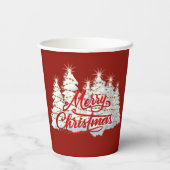 Gobelets En Papier Joyeux Noël (Verso)