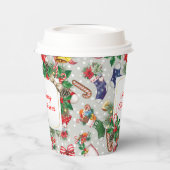 Gobelets En Papier Joyeux Noël (Gauche)