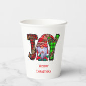 Gobelets En Papier Joyeux Noël (Verso)