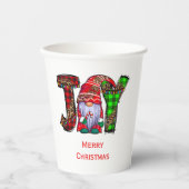 Gobelets En Papier Joyeux Noël (Recto)