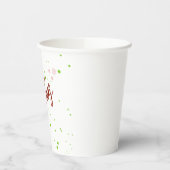 Gobelets En Papier Joyeux Noël (Gauche)