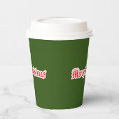 Gobelets En Papier Joyeux Noël (Gauche)