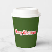 Gobelets En Papier Joyeux Noël (Recto)