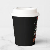 Gobelets En Papier Joyeux Noël Avion Vacances Arbre (Droite)