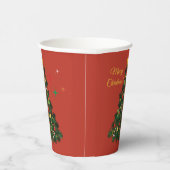 Gobelets En Papier Joyeux Noël Classique (Droite)
