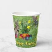 Gobelets En Papier Joyeux Pâques (Verso)
