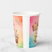 Gobelets En Papier Joyeux Pâques (Droite)