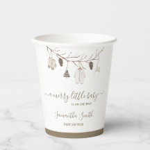 Joyeux petit Noël Bébé Shower d'hiver