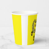 Gobelets En Papier Joyeux Ramadan Moubarak lanterne du croissant Kare (Droite)