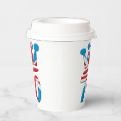 Gobelets En Papier Jubilé de platine Reine Elizabeth 70 ans (Droite)