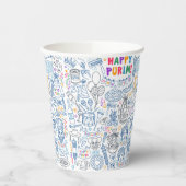 Gobelets En Papier Judée - Coupes en papier - Célébrations juives Pur (Gauche)