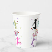 Gobelets En Papier Jump Trampoline Colorée fête d'anniversaire (Droite)