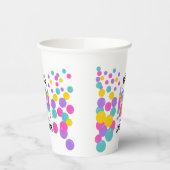 Gobelets En Papier Jumping Bouncy Castle Girls Birthday Party (Gauche)